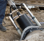 Anschlussbohrungen in Beton- und Kunststoffkanalrohren bis 300 mm „in Minutenschnelle“